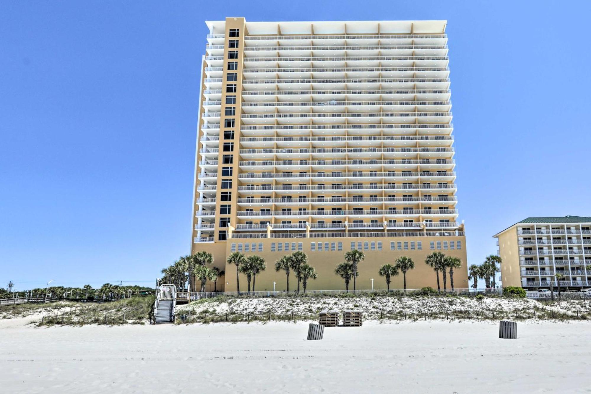 Oceanfront Pcb Condo With Gulf Views And Pool Access! Panama City Beach Exteriör bild