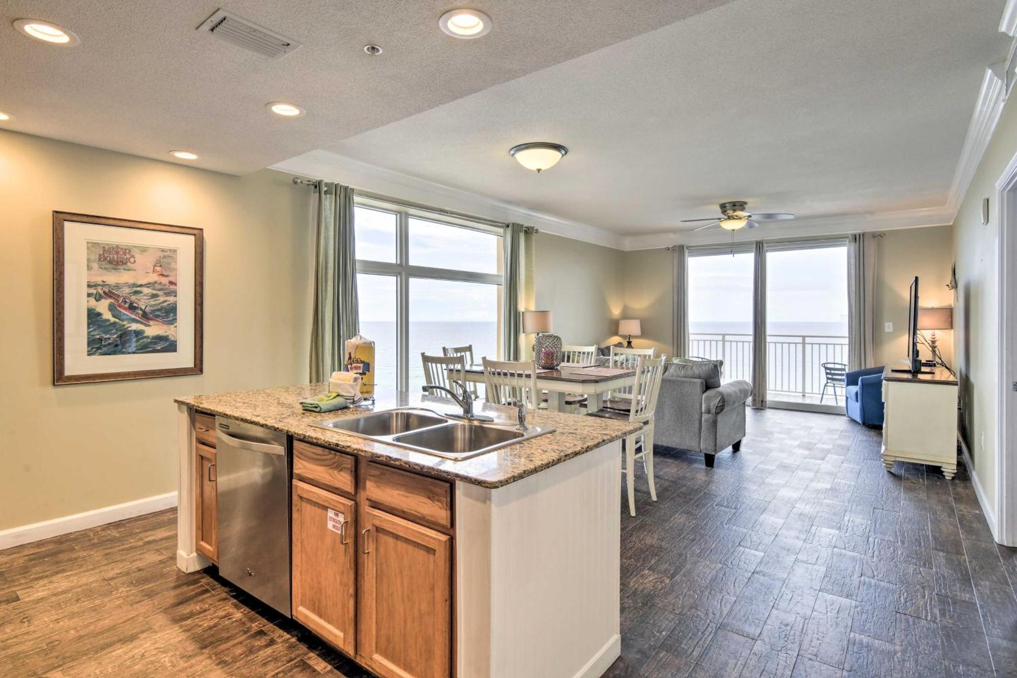 Oceanfront Pcb Condo With Gulf Views And Pool Access! Panama City Beach Exteriör bild