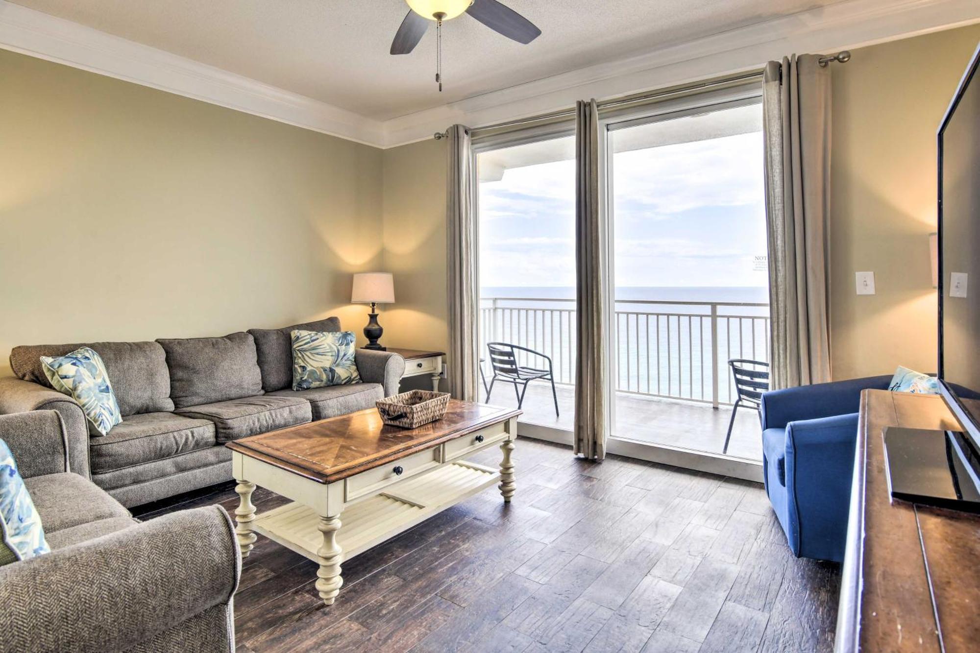 Oceanfront Pcb Condo With Gulf Views And Pool Access! Panama City Beach Exteriör bild