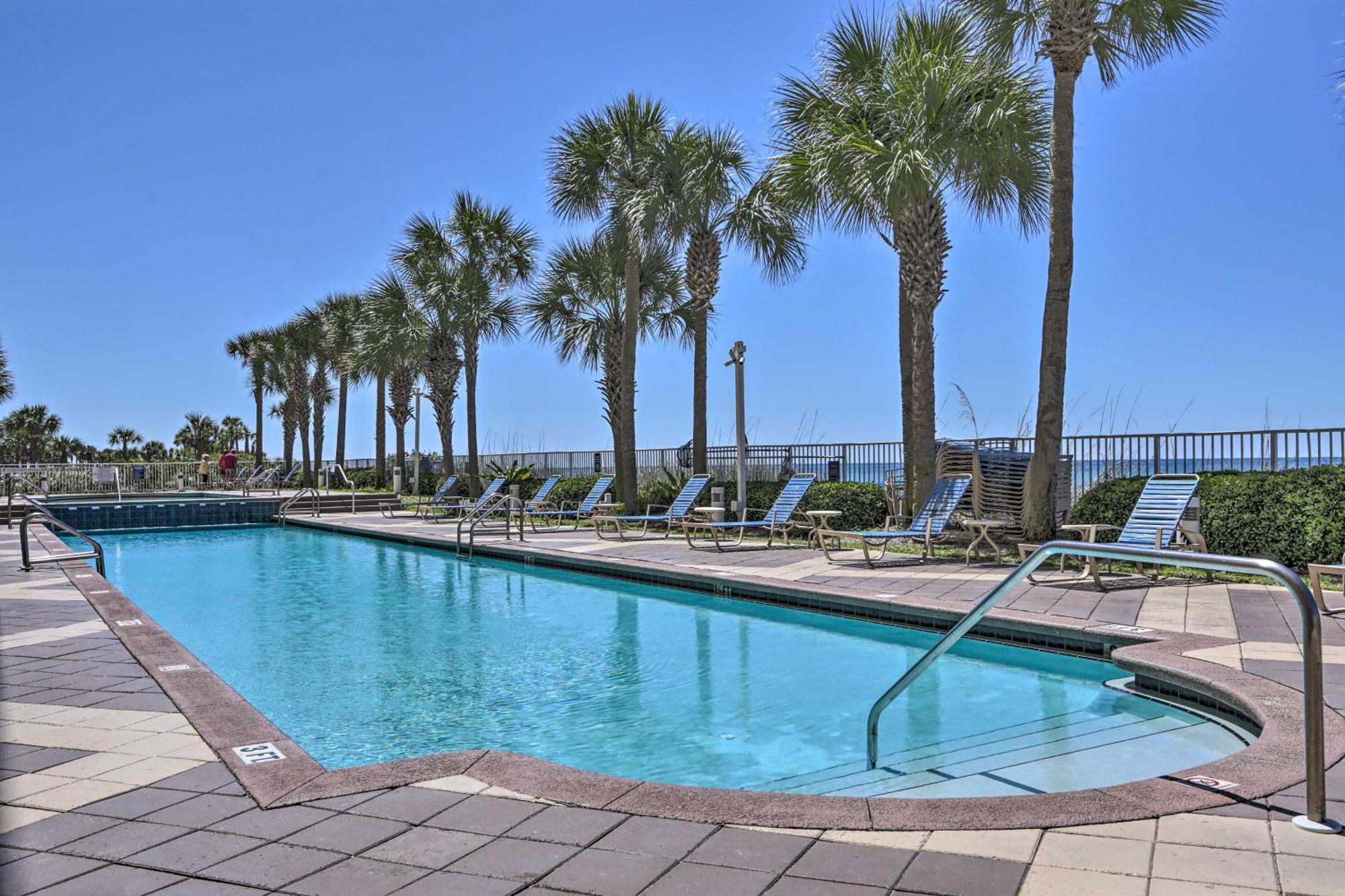 Oceanfront Pcb Condo With Gulf Views And Pool Access! Panama City Beach Exteriör bild